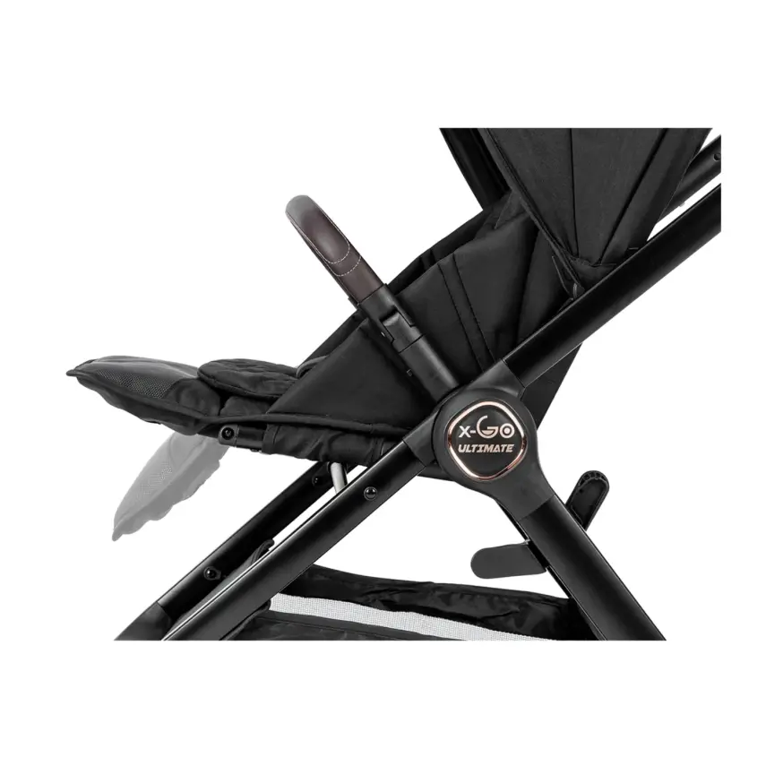 Kanz X-Go Ultimate Çift Yönlü Travel Sistem-Seyahat Sistem Bebek Arabası Rose Gold Siyah   - 24