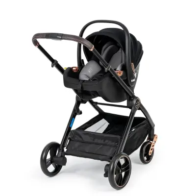 Kanz X-Go Ultimate Çift Yönlü Travel Sistem-Seyahat Sistem Bebek Arabası Rose Gold Siyah   - 21