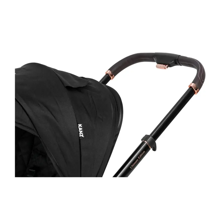 Kanz X-Go Ultimate Çift Yönlü Travel Sistem-Seyahat Sistem Bebek Arabası Rose Gold Siyah   - 11