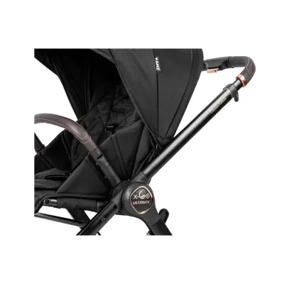 Kanz X-Go Ultimate Çift Yönlü Travel Sistem-Seyahat Sistem Bebek Arabası Rose Gold Siyah   - 7
