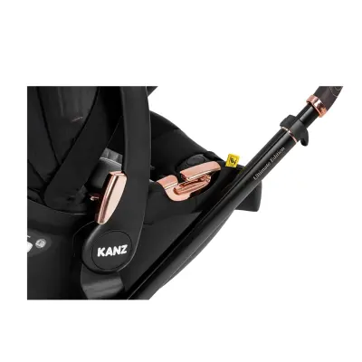 Kanz X-Go Ultimate Çift Yönlü Travel Sistem-Seyahat Sistem Bebek Arabası Rose Gold Siyah   - 37