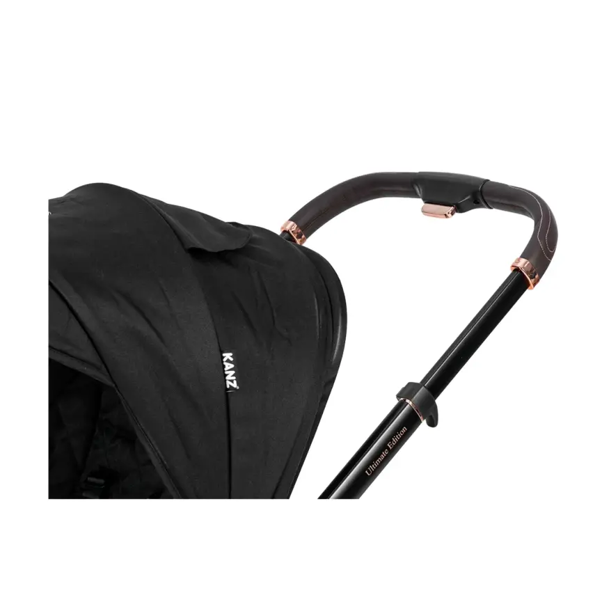 Kanz X-Go Ultimate Çift Yönlü Travel Sistem-Seyahat Sistem Bebek Arabası Rose Gold Siyah   - 8