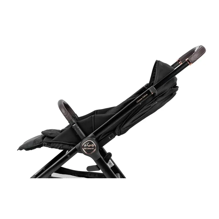 Kanz X-Go Ultimate Çift Yönlü Travel Sistem-Seyahat Sistem Bebek Arabası Rose Gold Siyah   - 28