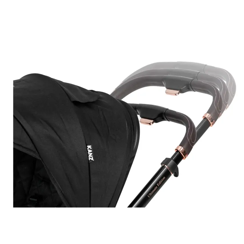 Kanz X-Go Ultimate Çift Yönlü Travel Sistem-Seyahat Sistem Bebek Arabası Rose Gold Siyah   - 33