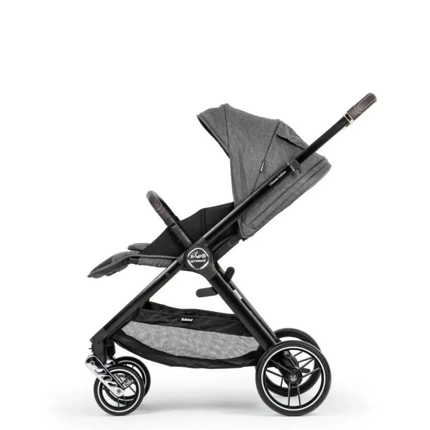 Kanz X-Go Ultimate Çift Yönlü Travel Sistem-Seyahat Sistem Bebek Arabası Silver Gri - 8