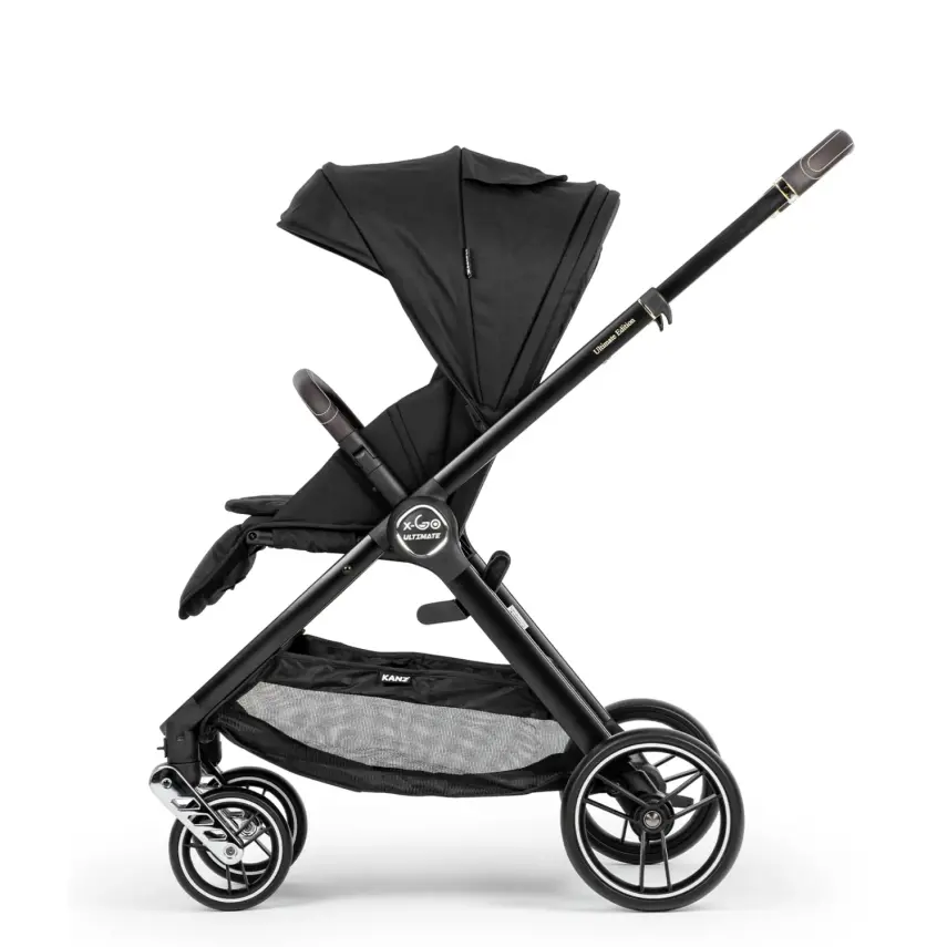 Kanz X-Go Ultimate Çift Yönlü Travel Sistem- Seyahat Sistem Bebek Arabası Silver Siyah - 7