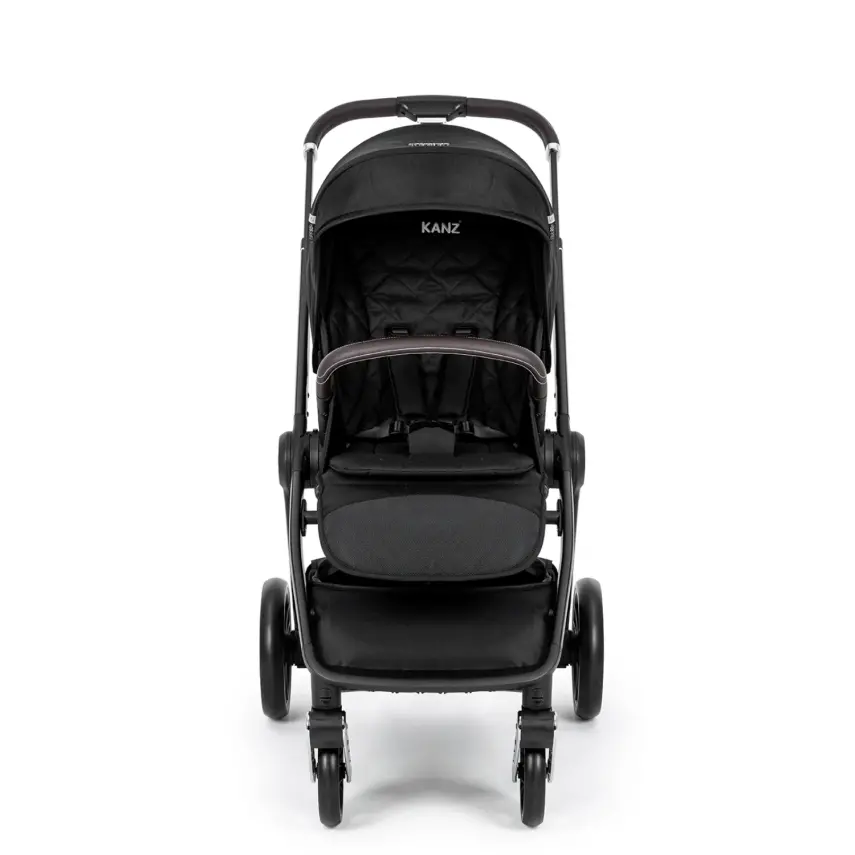 Kanz X-Go Ultimate Çift Yönlü Travel Sistem- Seyahat Sistem Bebek Arabası Silver Siyah - 9