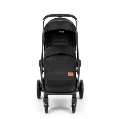 Kanz X-Go Ultimate Çift Yönlü Travel Sistem- Seyahat Sistem Bebek Arabası Silver Siyah - 10