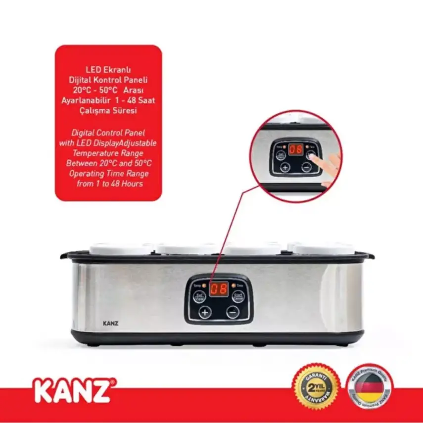Kanz Yoğurt Yapma Makinesi - 8