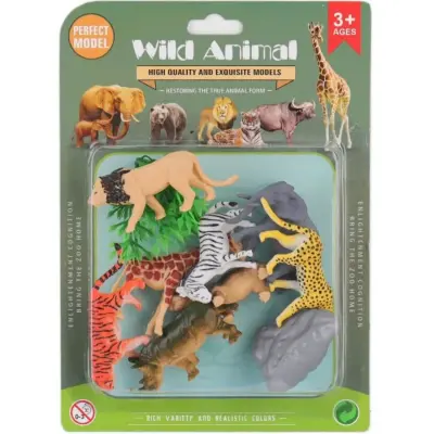 Kartelalı Yırtıcı Hayvanlar Seti