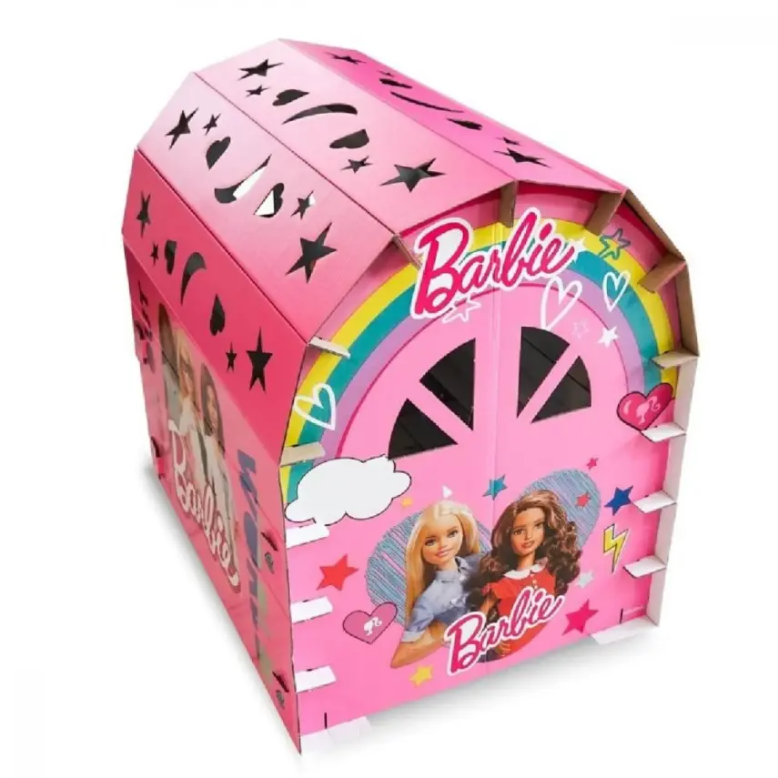 Karton Oyun Evi Barbie Ve Hot Whells - 3