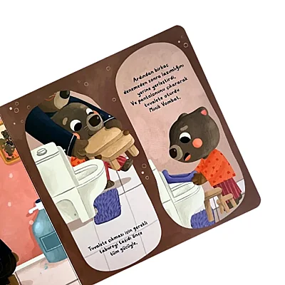 Kendi Başıma Tuvalet - Boncuklu Labirent Oyunlu Kitap - 4