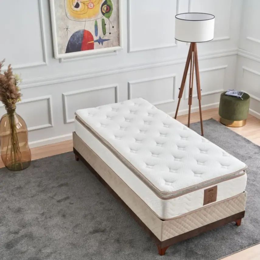 Keremce Apollon Gold Pedli Yaylı Yatak 100x200 - 14