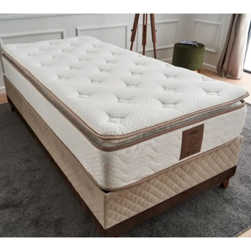 Keremce Apollon Gold Pedli Yaylı Yatak 120x200 - 5