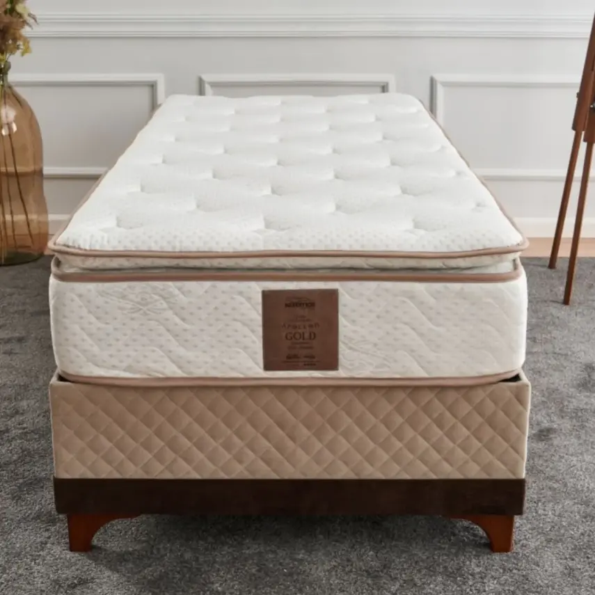 Keremce Apollon Gold Pedli Yaylı Yatak 120x200 - 14