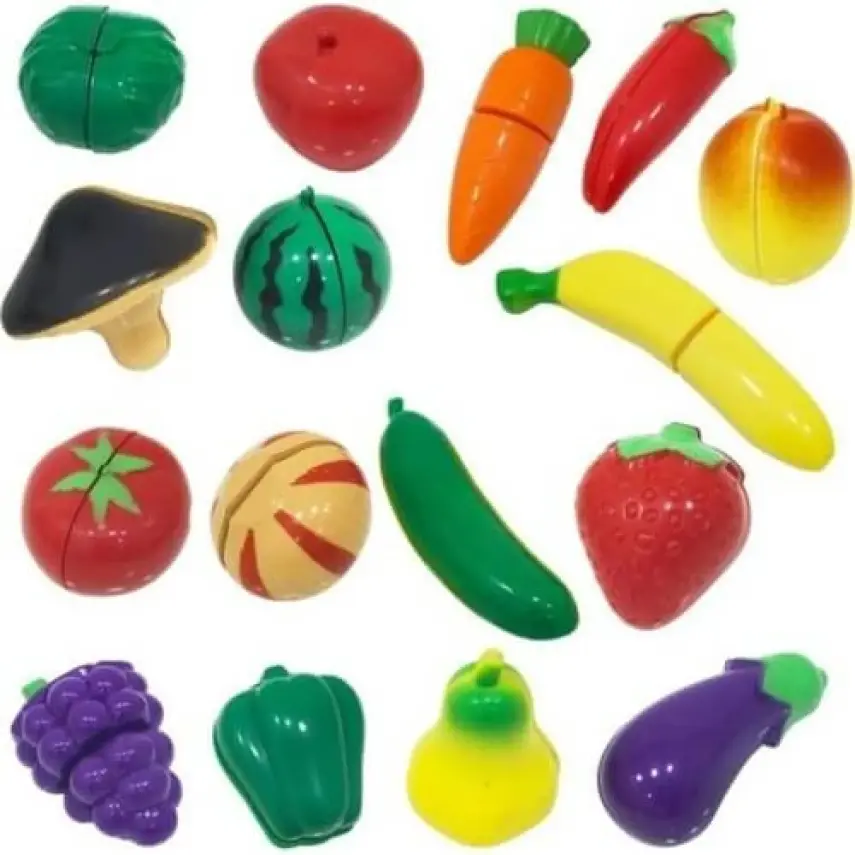 Kesilebilen Meyve Sebze Manav Seti 41 Parça - 2