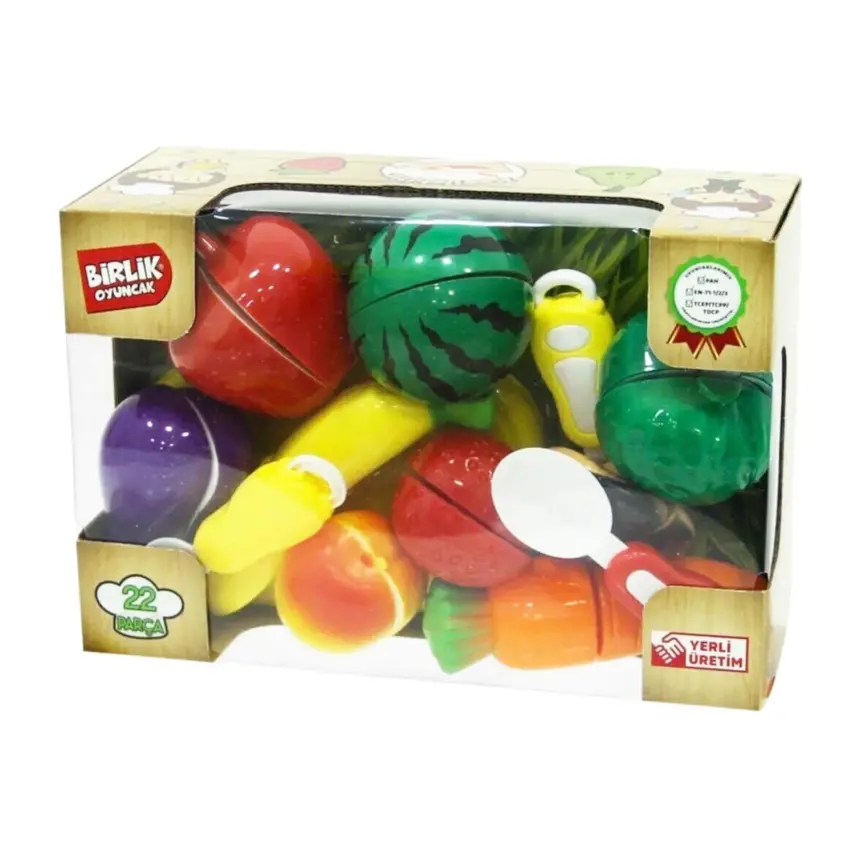 Kesilebilen Sebze-Meyve Seti 22 Parça - 4