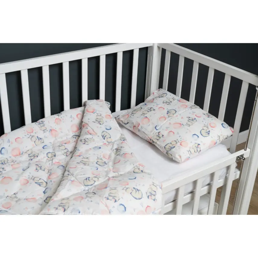 Kidboo Bebek Nevresim Seti Balon 3 Parça Çantalı 100X150 - 2