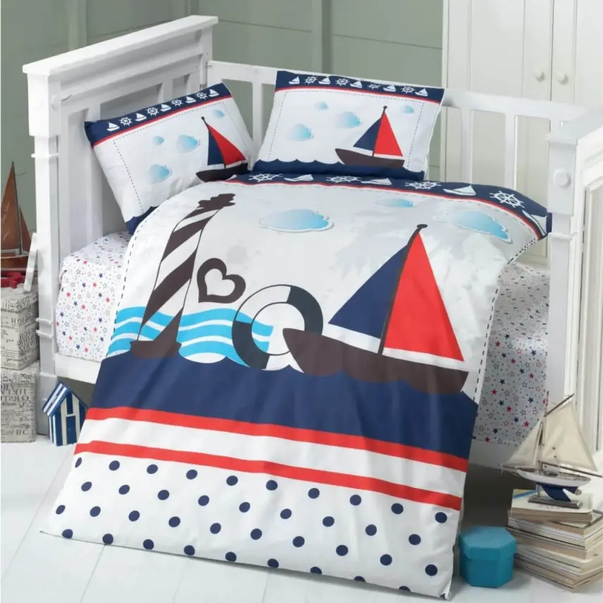 Kidboo Bebek Nevresim Takımı Dümen - 1