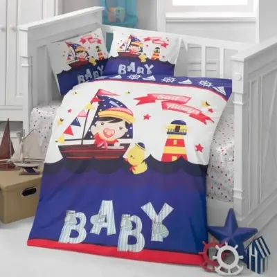 Kidboo Bebek Nevresim Takımı Kaptan - 1