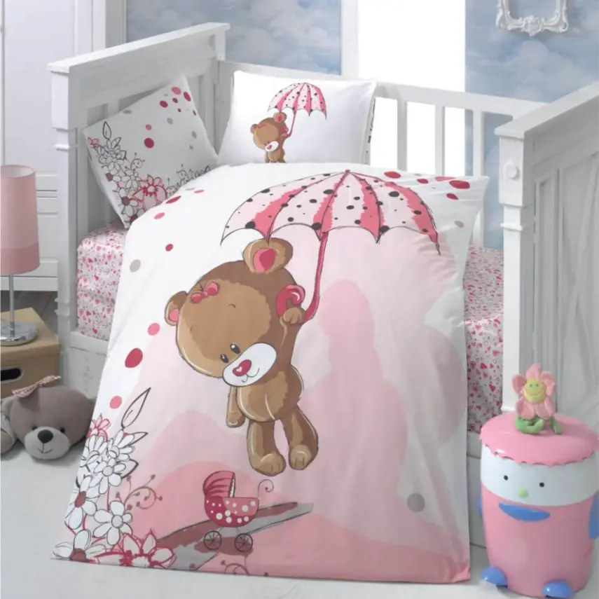 Kidboo Bebek Nevresim Takımı Ton Ton - 1