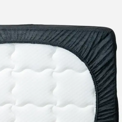 Kidboo Lastikli Çarşaf Tek Kişilik Gri - 3