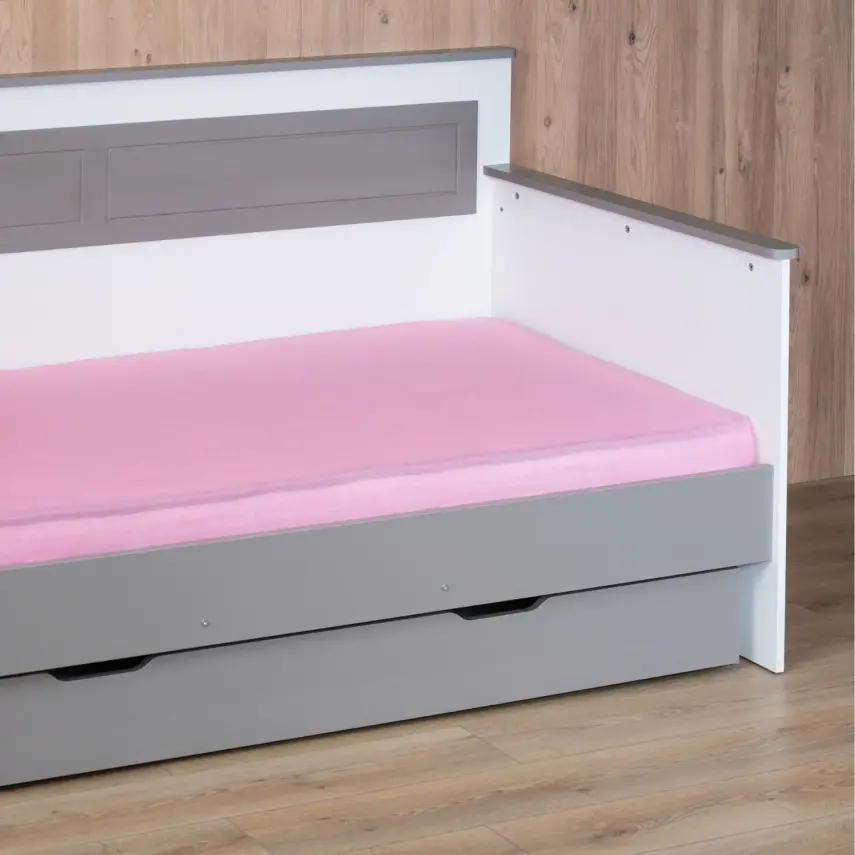 Kidboo Lastikli Çarşaf Tek Kişilik Pembe - 1