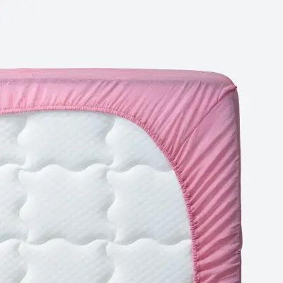 Kidboo Lastikli Çarşaf Tek Kişilik Pembe - 3