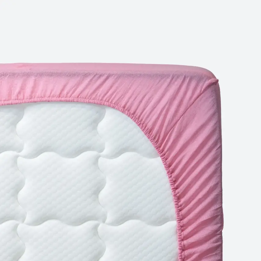 Kidboo Lastikli Çarşaf Tek Kişilik Pembe - 3