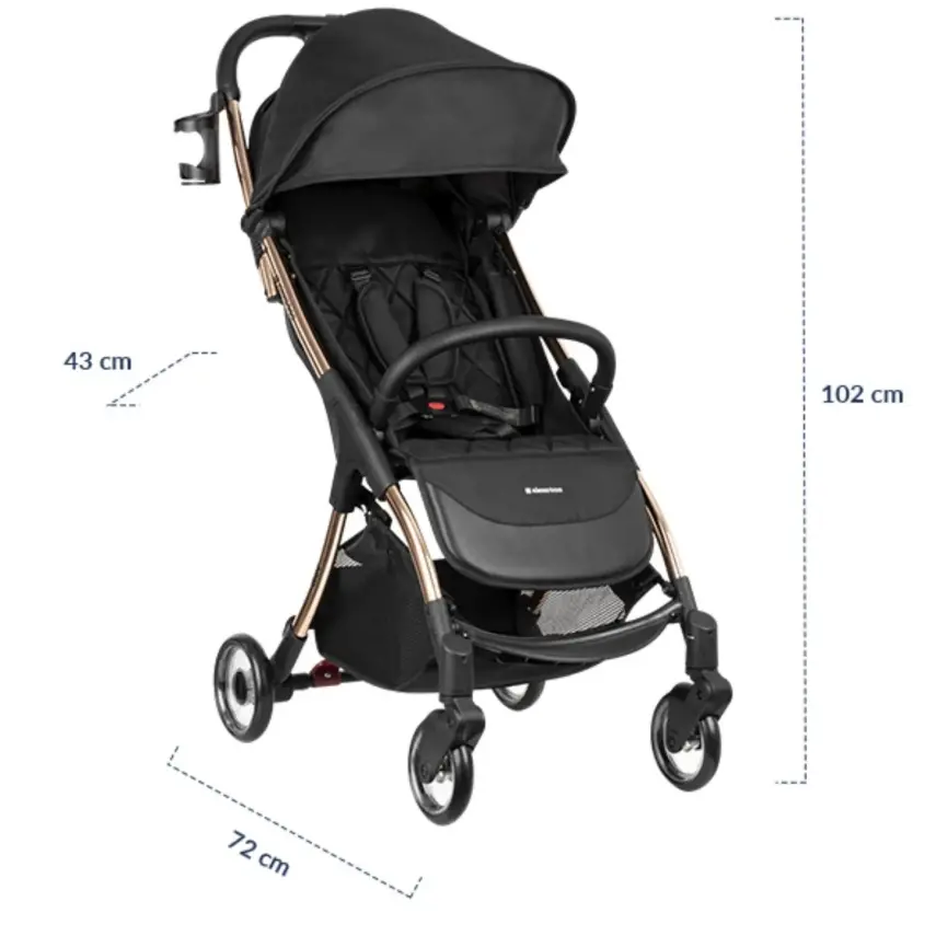 Kikka Boo Cloe Kabin Bebek Arabası Grey - 16