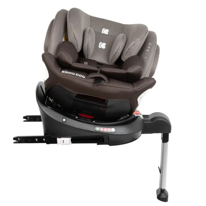 Kikka Boo Ronda Isofixli 360° Dönebilen Oto Koltuğu 0-36 Kg Brown - 5