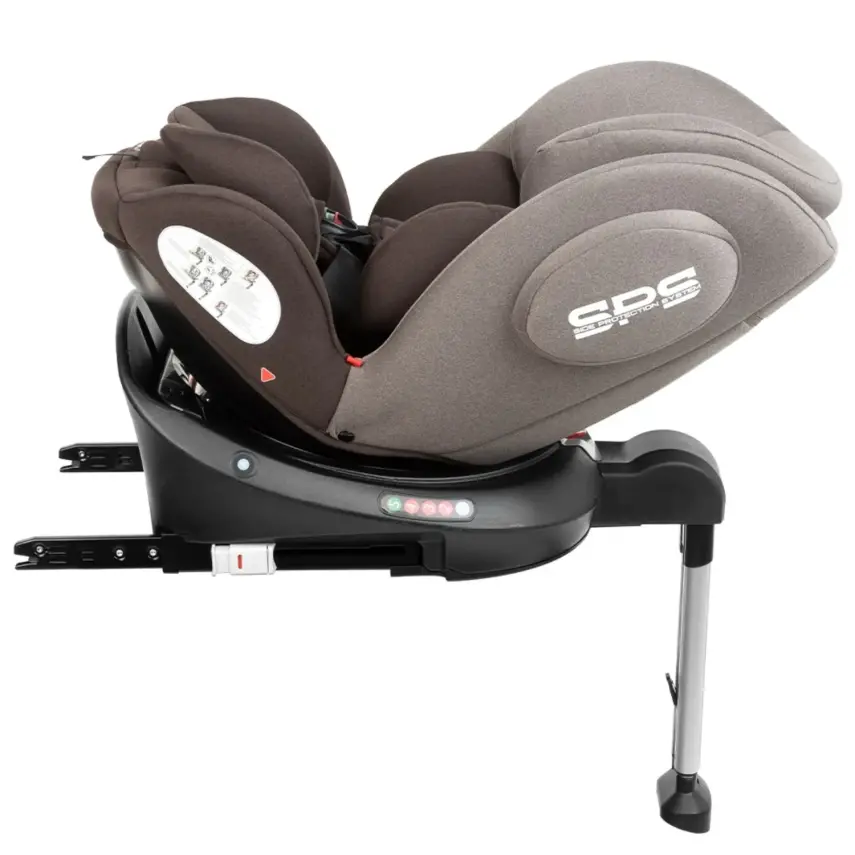 Kikka Boo Ronda Isofixli 360° Dönebilen Oto Koltuğu 0-36 Kg Brown - 4