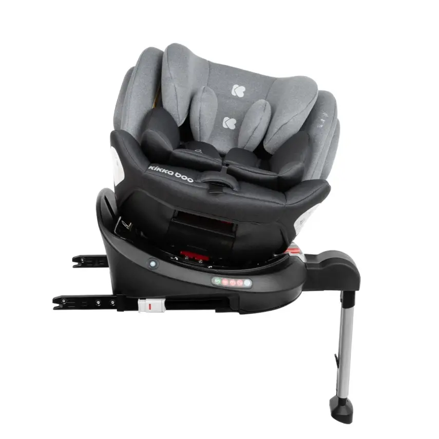 Kikka Boo Ronda Isofixli 360° Dönebilen Oto Koltuğu 0-36 Kg Dark Grey - 14