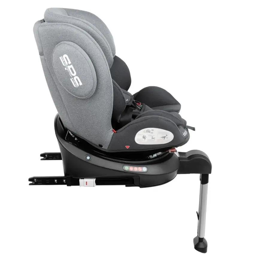 Kikka Boo Ronda Isofixli 360° Dönebilen Oto Koltuğu 0-36 Kg Dark Grey - 9