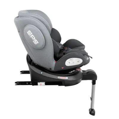 Kikka Boo Ronda Isofixli 360° Dönebilen Oto Koltuğu 0-36 Kg Dark Grey - 6