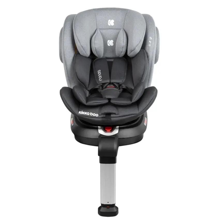 Kikka Boo Ronda Isofixli 360° Dönebilen Oto Koltuğu 0-36 Kg Dark Grey - 13