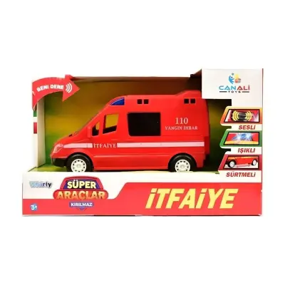 Kırılmaz İtfaiye Pilli Sesli (1)