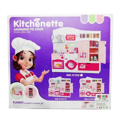 Kitchenette Fırınlı 3lü Mutfak Seti (1)