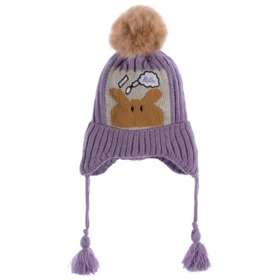 Kitti Bere Kulaklı 1-4 Yaş Menekşe 