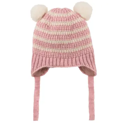 Kitti Eldiven Atkı Bere Takım 0-18 Ay Açık Pembe - 2