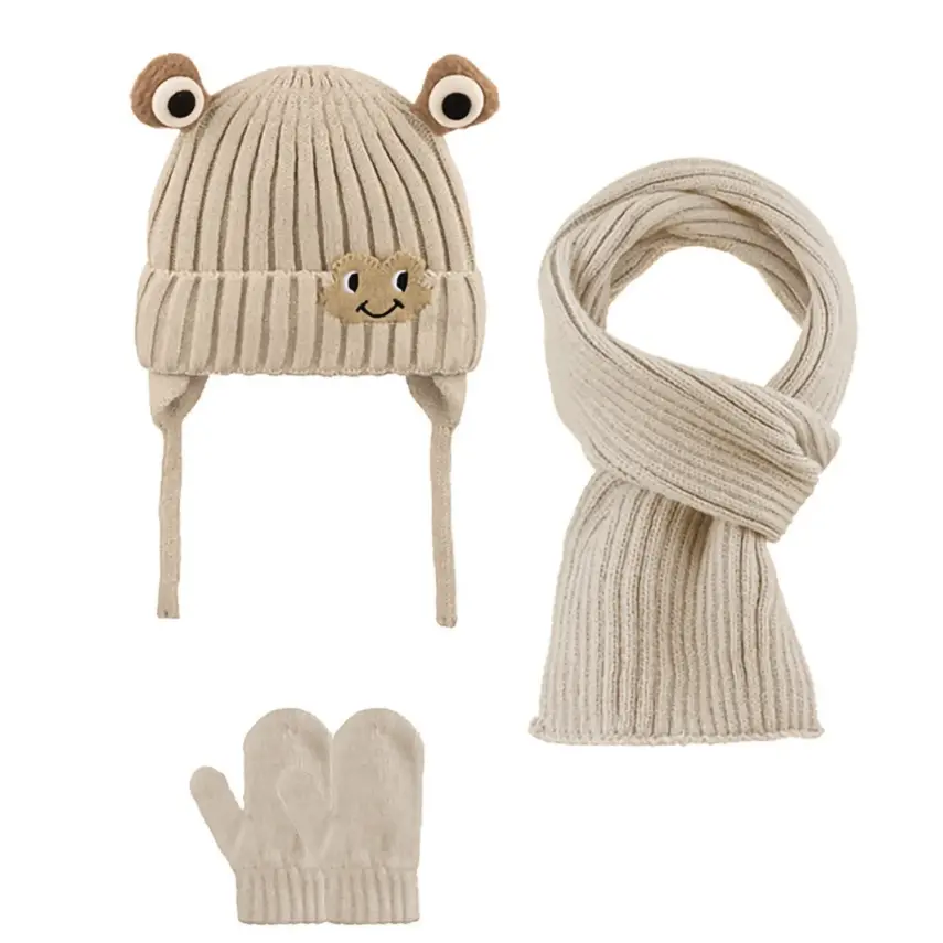 Kitti Eldiven Atkı Bere Takım 0-18 Ay Taş - 1