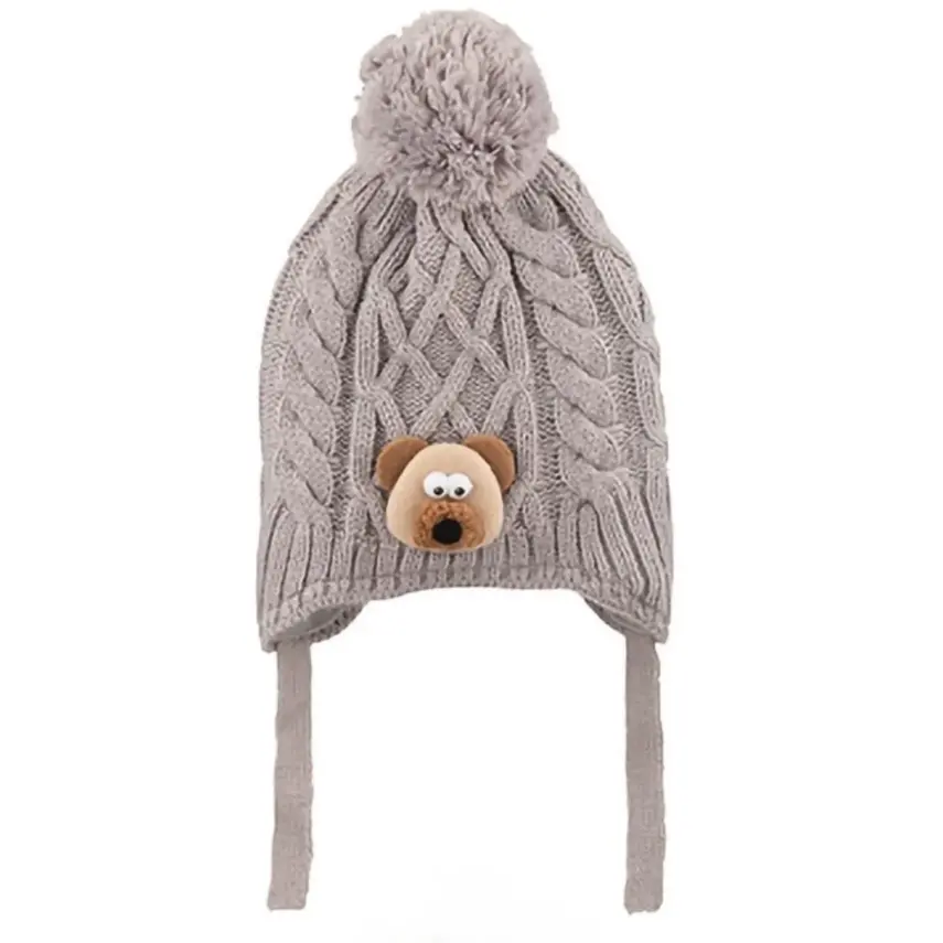 Kitti Eldiven Atkı Bere Takım 1-4 Yaş Gri - 2