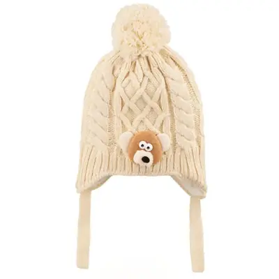 Kitti Eldiven Atkı Bere Takım 1-4 Yaş Krem - 2