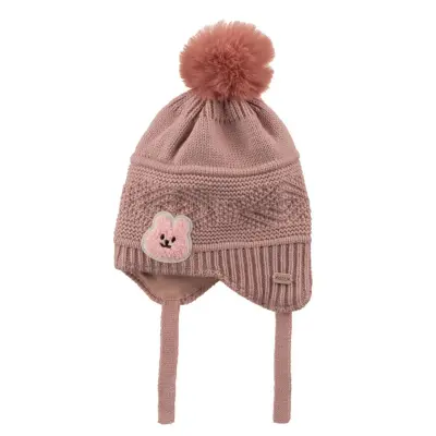 Kitti Eldiven Atkı Bere Takım 1-4 Yaş Pudra - 3