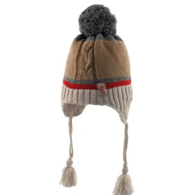 Kitti Erkek Bebek Eldiven Atkı Bere Takım Bej 1-4Yaş - 3