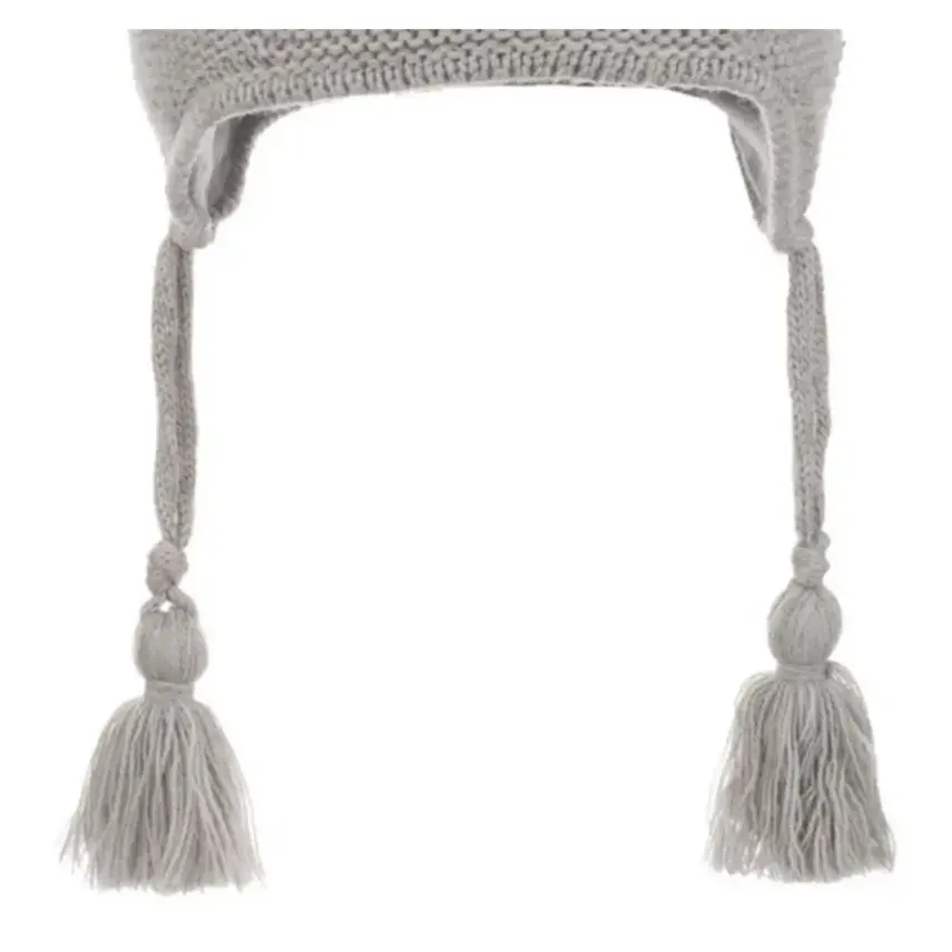 Kitti Erkek Bebek Kulaklı Bere 1-4Yaş Gri  - 3