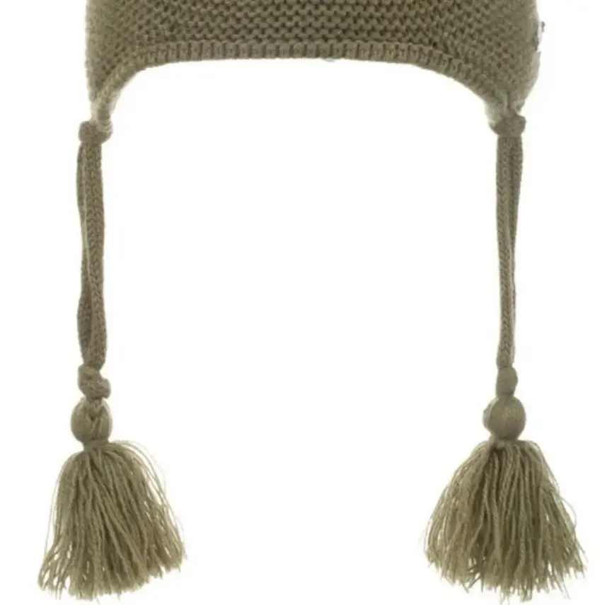 Kitti Erkek Bebek Kulaklı Bere 1-4Yaş Haki  - 2