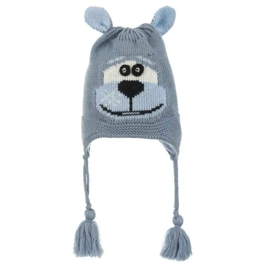 Kitti Erkek Bebek Kulaklı Bere 1-4Yaş Petrol  - 1