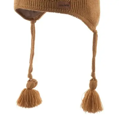 Kitti Erkek Bebek Kulaklı Bere Camel 1-4Yaş - 6