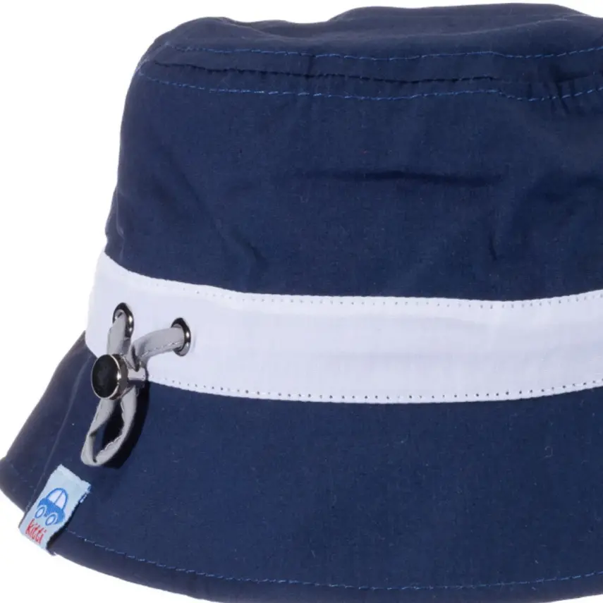 Kitti Erkek Bebek Şapka Fötr 1-3 Yaş Lacivert - 2